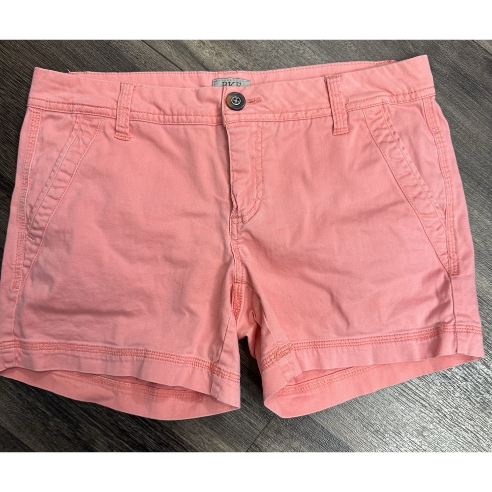 BKE Women's Pink Chino Shorts Size 27 Summer Beach Festival